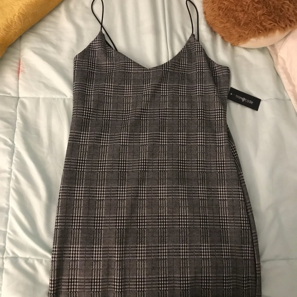 Plaid dress 💞💝💓